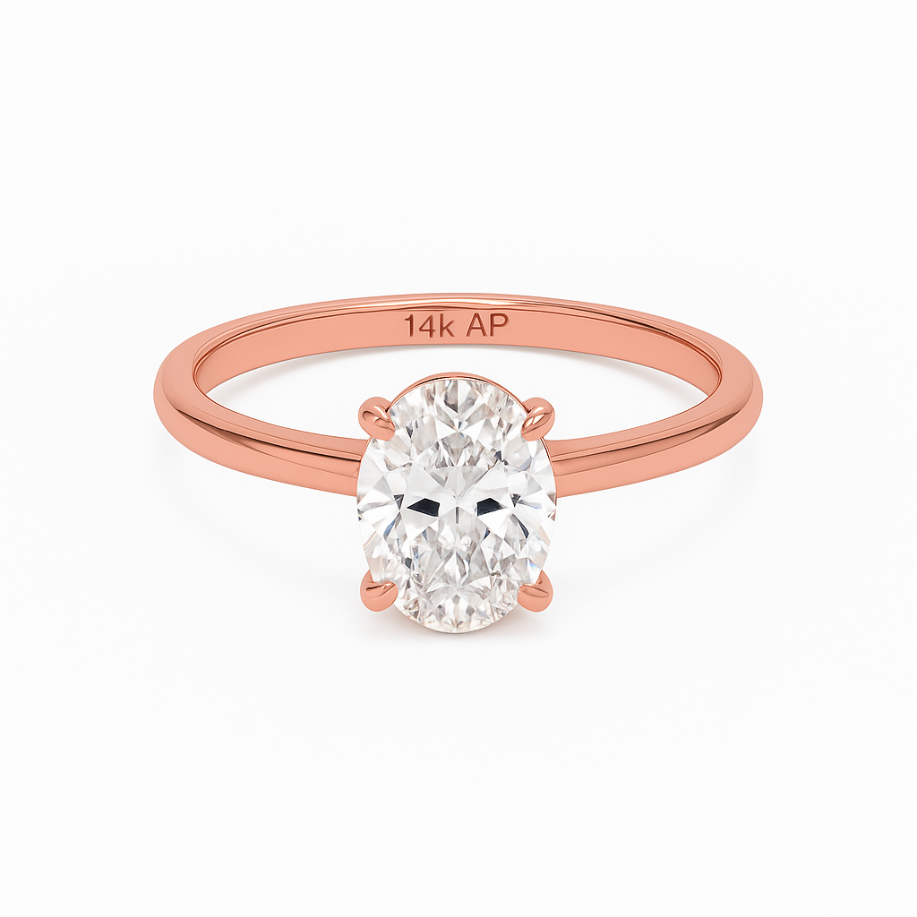 Anillo Lea Hecho de Oro 10k