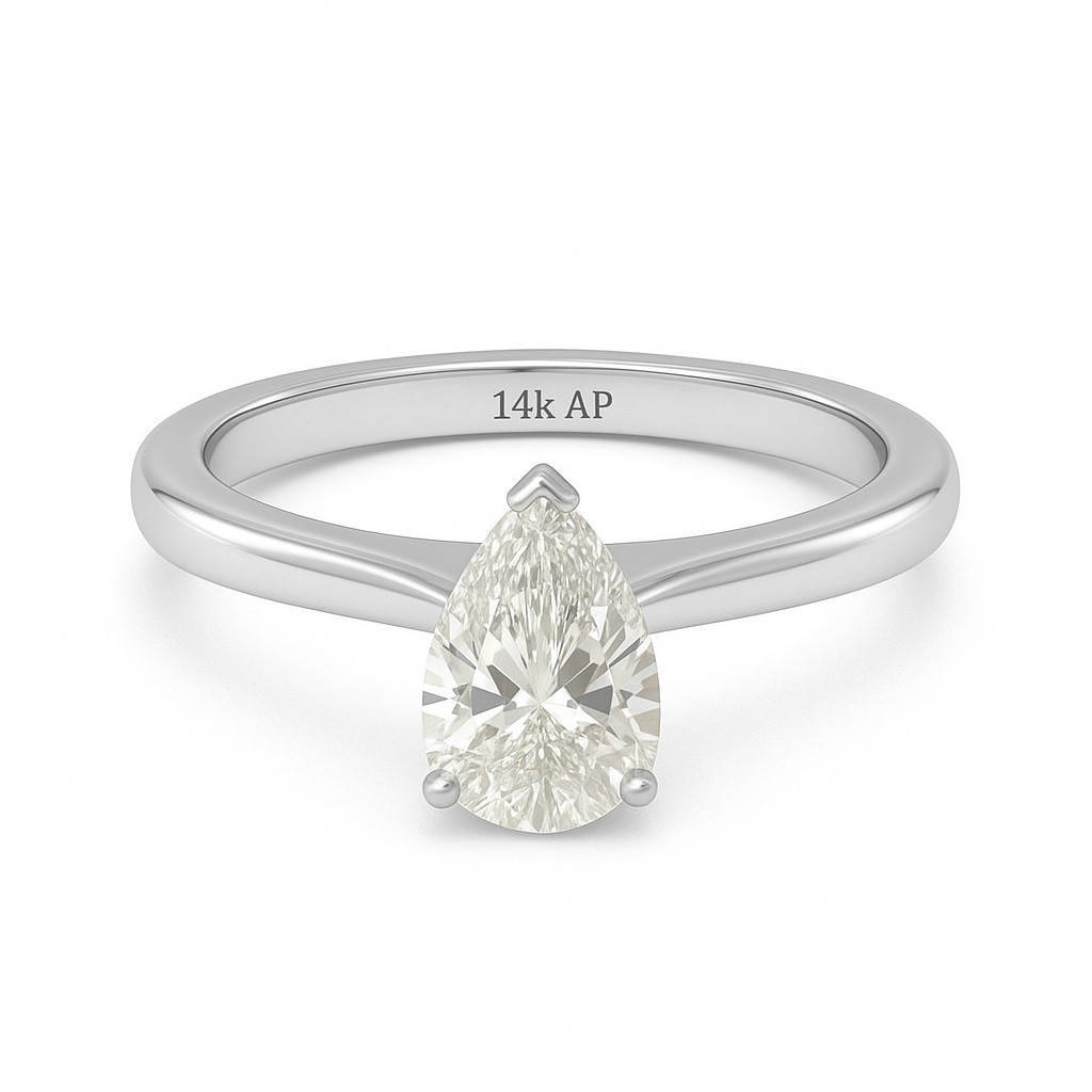 Anillo Melody Hecho de Oro 14k