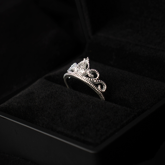 Anillo Corona en Plata.925