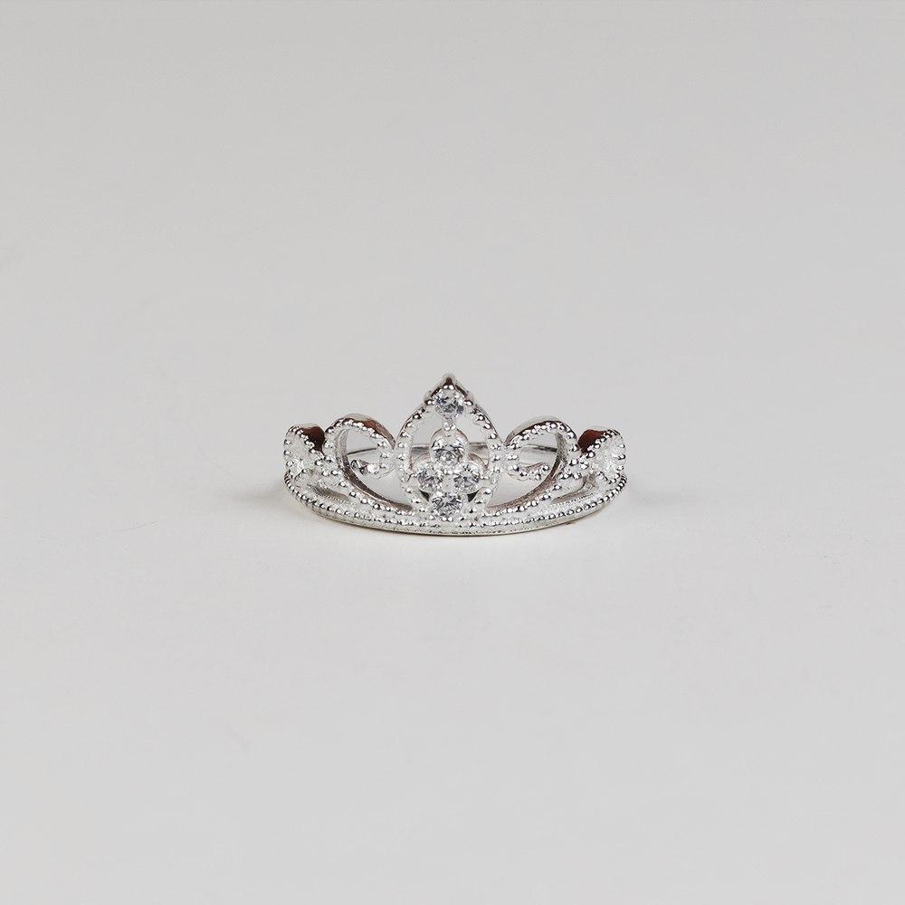 Anillo Corona en Plata.925