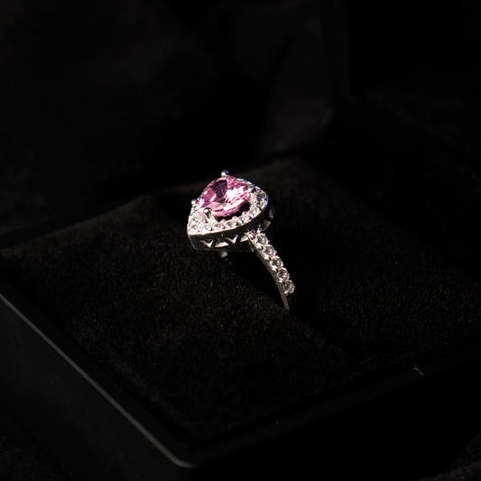 Anillo Aurea Rose en Plata.925
