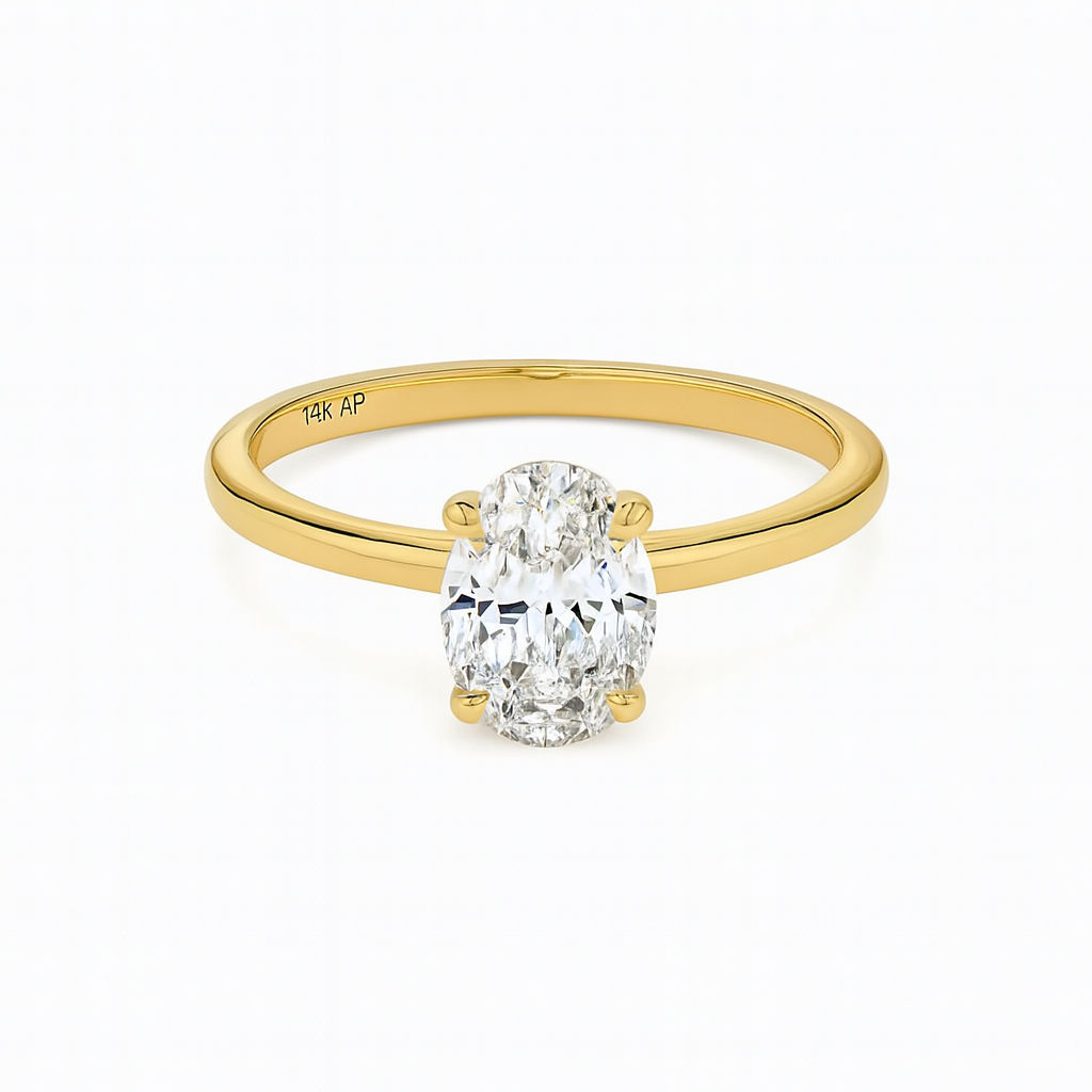 Anillo Lea Hecho de Oro 10k